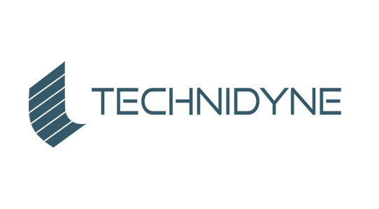 Technidyne 徽标 - 单声道